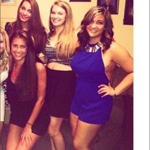 Forever 21 Backless Romper